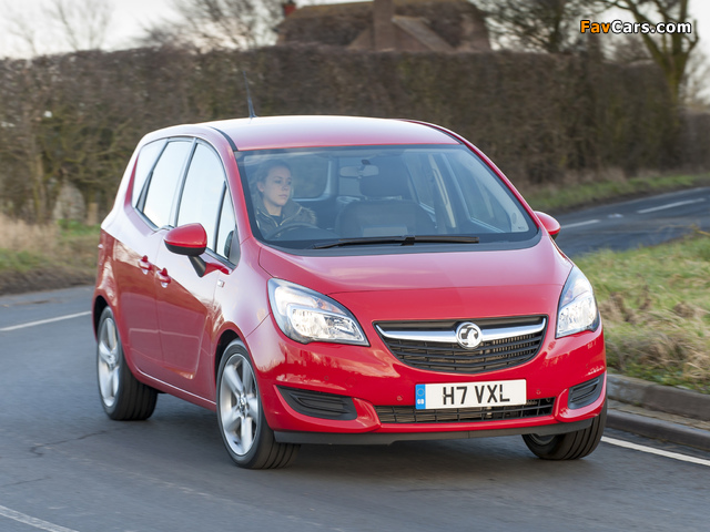 Vauxhall Meriva Turbo 2014 pictures (640 x 480)