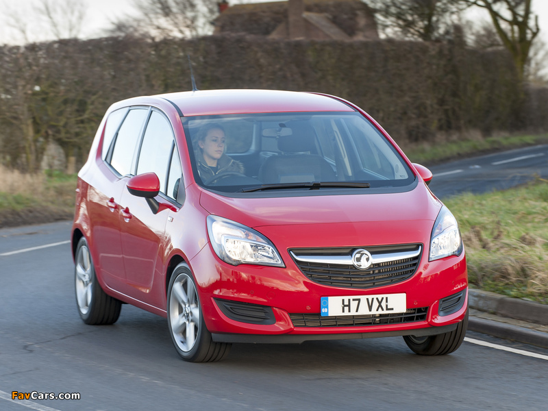 Vauxhall Meriva Turbo 2014 pictures (800 x 600)