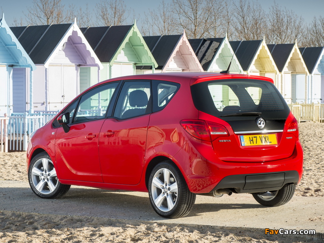 Vauxhall Meriva Turbo 2014 wallpapers (640 x 480)