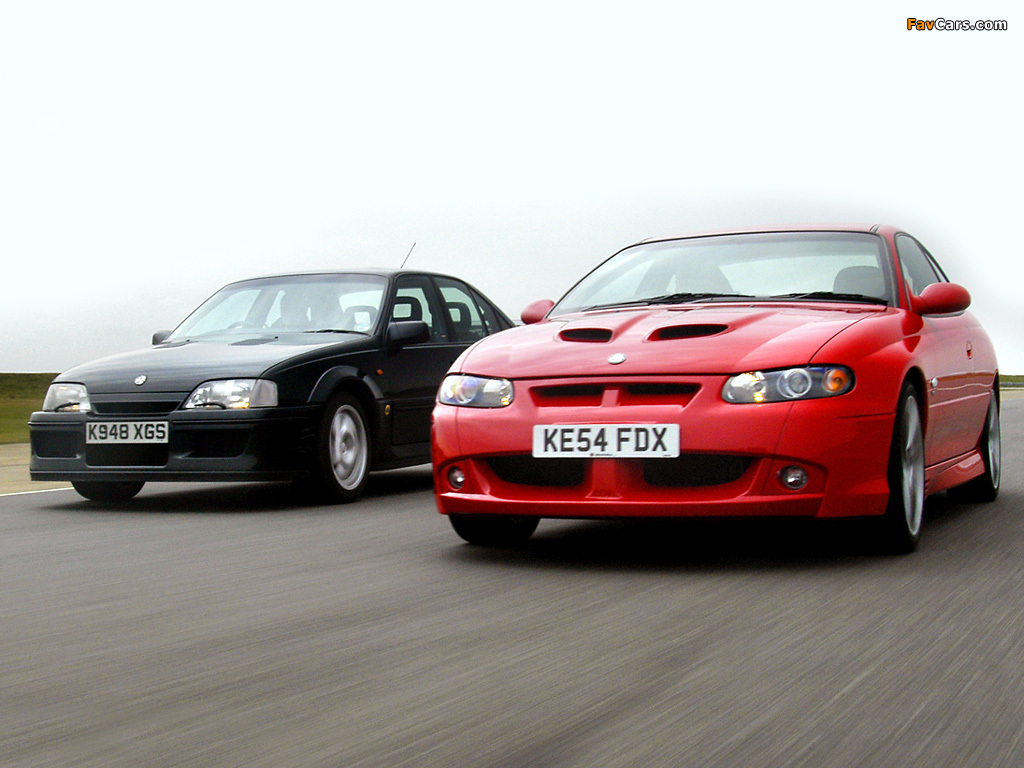 Vauxhall Lotus Carlton & Monaro VXR wallpapers (1024 x 768)