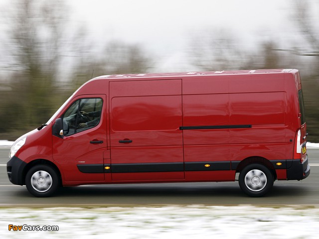 Photos of Vauxhall Movano LWB Van 2010 (640 x 480)