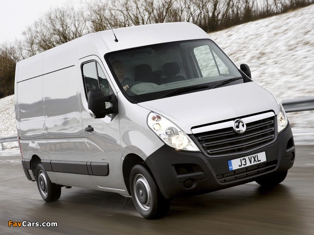 Pictures of Vauxhall Movano LWB Van 2010 (640 x 480)