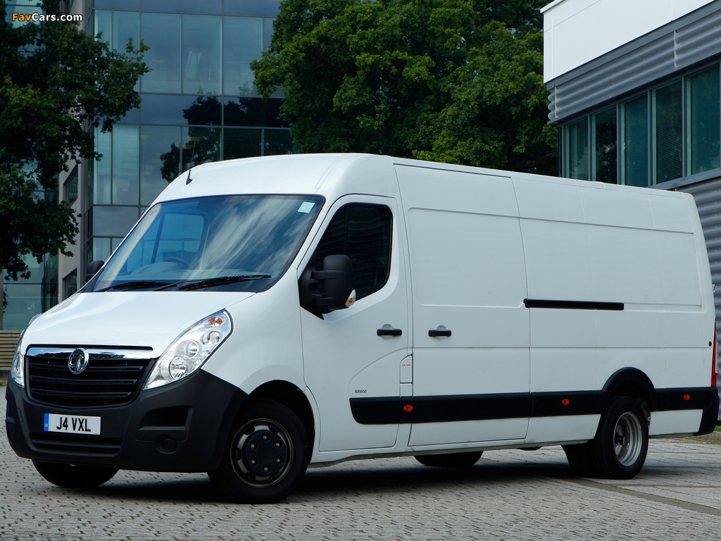 Pictures of Vauxhall Movano LWB Van 2010 (1024 x 768)