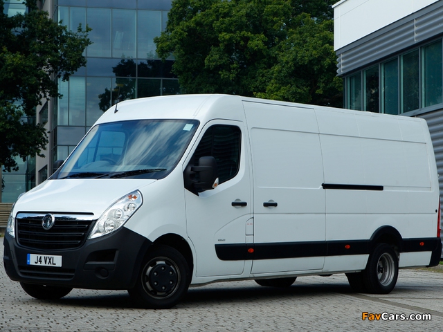 Pictures of Vauxhall Movano LWB Van 2010 (640 x 480)