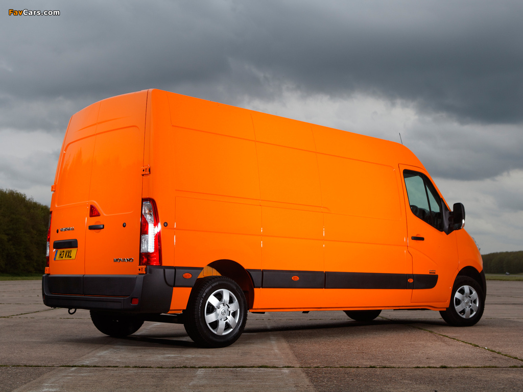 Vauxhall Movano LWB Van 2010 pictures (1024 x 768)