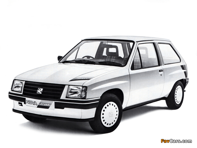 Images of Vauxhall Nova Sport 1985 (640 x 480)