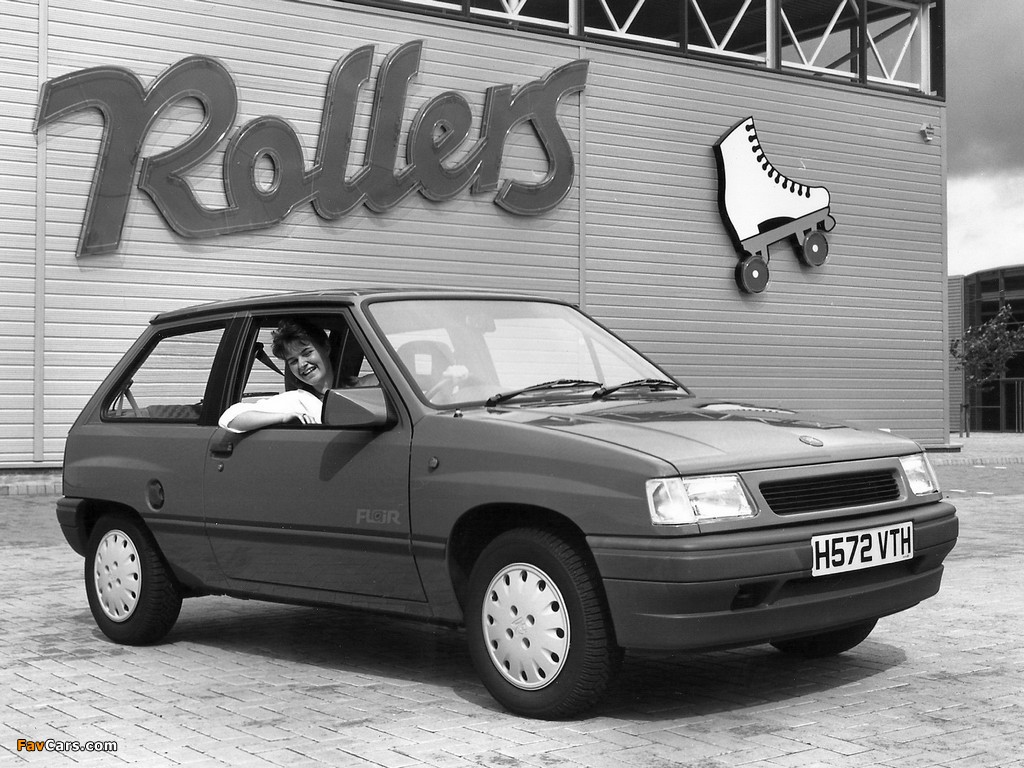 Images of Vauxhall Nova Flair 1990–93 (1024 x 768)