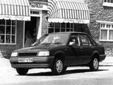 Photos of Vauxhall Nova Saloon Merit 4-door 1990–92