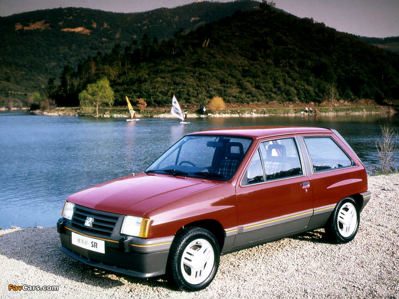 Vauxhall Nova SR 1983–88 images (800 x 600)