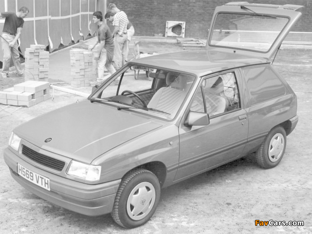 Vauxhall Novavan 1990–93 photos (640 x 480)