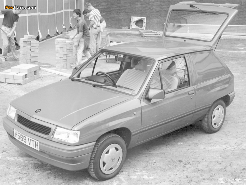 Vauxhall Novavan 1990–93 photos (800 x 600)