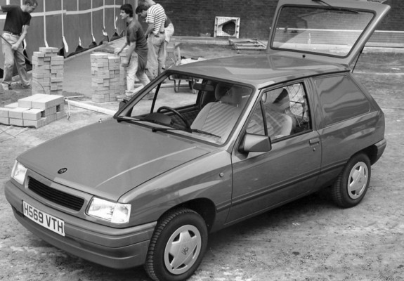 Vauxhall Novavan 1990–93 photos