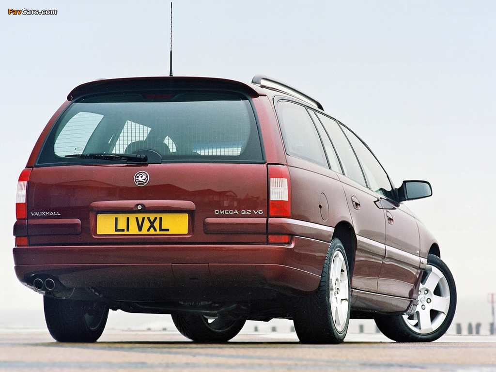 Pictures of Vauxhall Omega Caravan (B) 1999–2003 (1024 x 768)