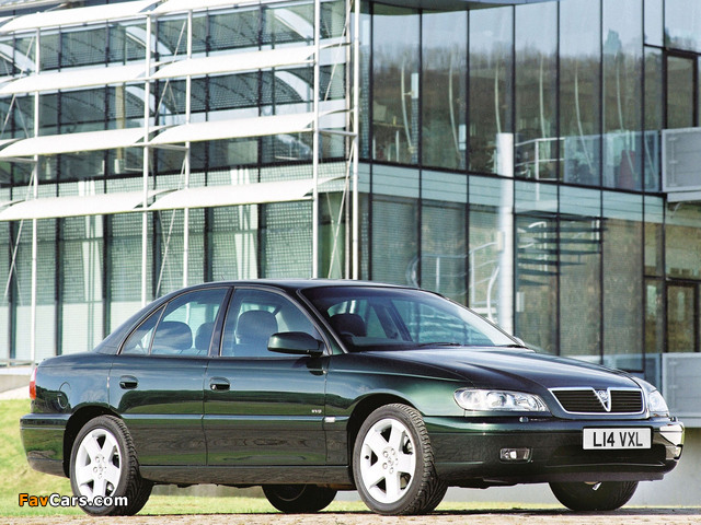 Vauxhall Omega Sedan (B) 1999–2003 images (640 x 480)
