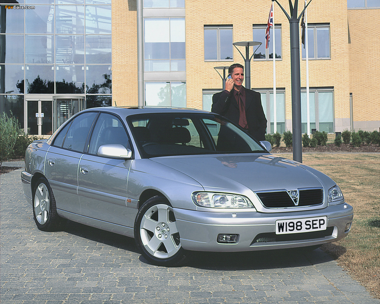 Vauxhall Omega Sedan (B) 1999–2003 wallpapers (1280 x 1024)