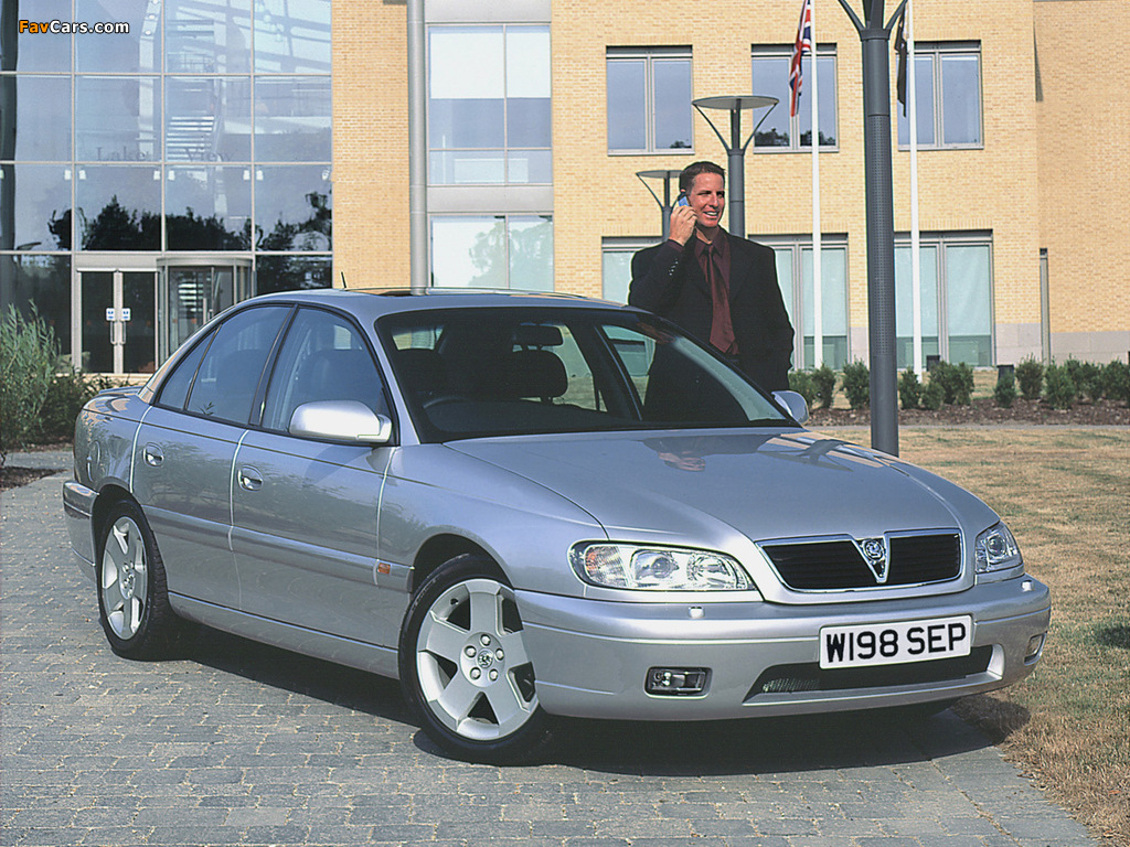 Vauxhall Omega Sedan (B) 1999–2003 wallpapers (1024 x 768)