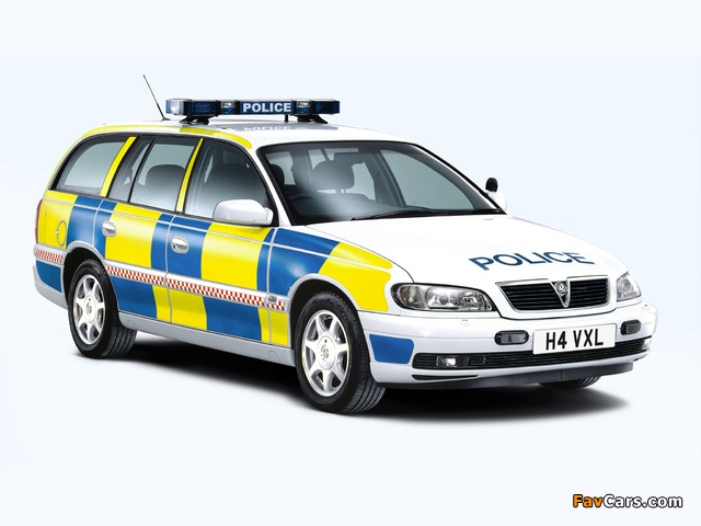 Vauxhall Omega Caravan Police (B) 1999–2003 wallpapers (640 x 480)