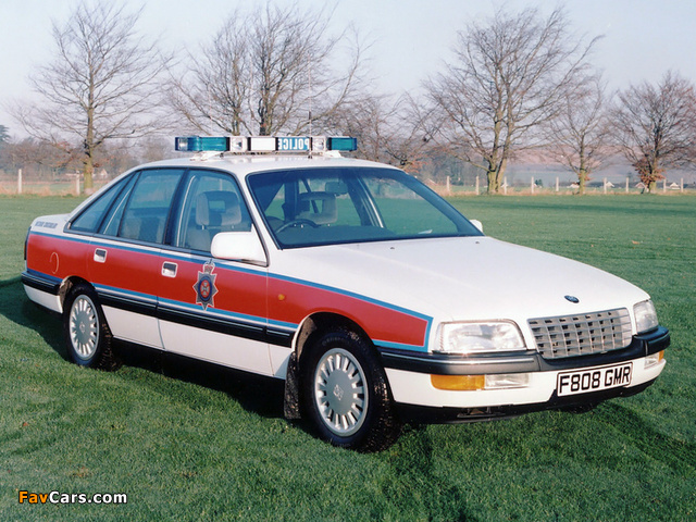 Vauxhall Senator Police 1987–93 pictures (640 x 480)