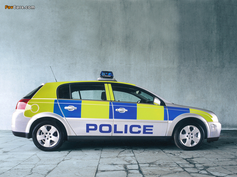 Vauxhall Signum Police 2003–05 photos (800 x 600)