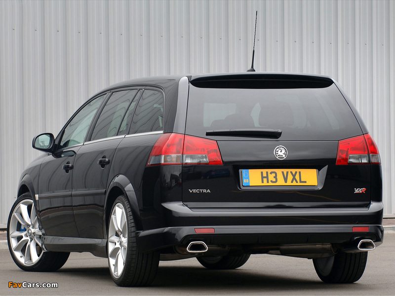 Pictures of Vauxhall Vectra VXR Estate (C) 2006–09 (800 x 600)