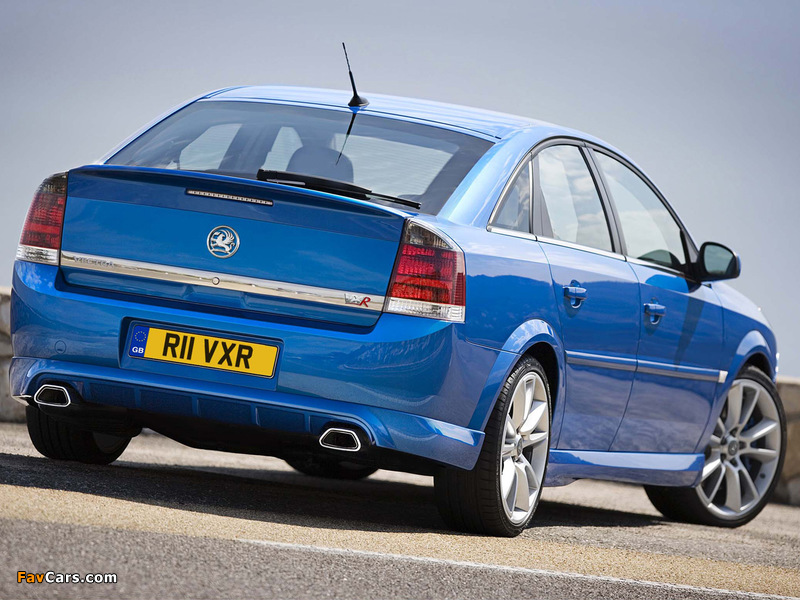 Vauxhall Vectra VXR (C) 2005–09 photos (800 x 600)