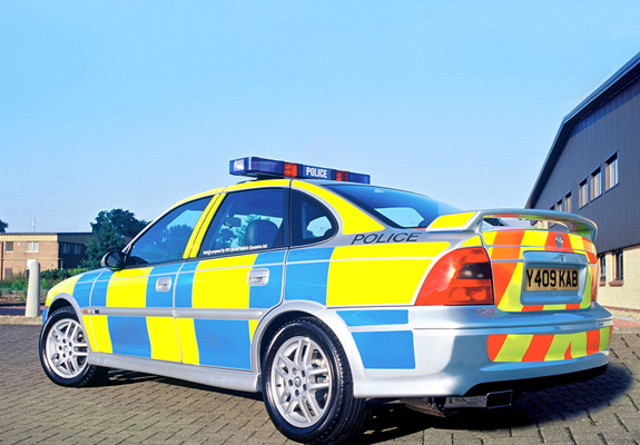 Vauxhall Vectra SRi 150 Sedan Police (B) images