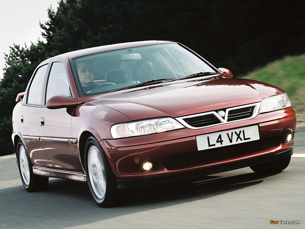 Vauxhall Vectra SRi 150 Sedan (B) pictures (1024 x 768)