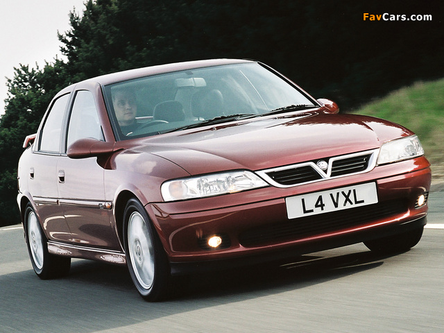 Vauxhall Vectra SRi 150 Sedan (B) pictures (640 x 480)