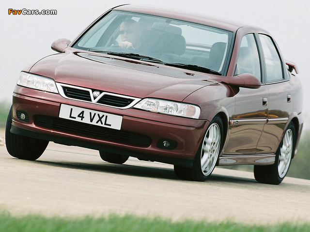 Vauxhall Vectra SRi 150 Sedan (B) wallpapers (640 x 480)