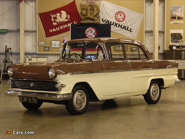 Vauxhall Victor Sedan Deluxe (FA) 1957–61 wallpapers (640 x 480)
