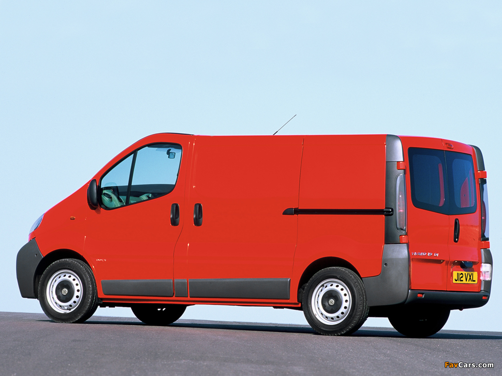 Images of Vauxhall Vivaro Van 2001–06 (1024 x 768)