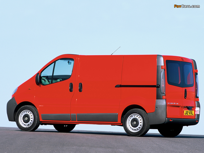 Images of Vauxhall Vivaro Van 2001–06 (800 x 600)