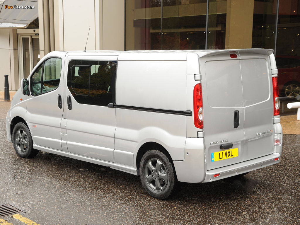 Photos of Vauxhall Vivaro Combi Sportive XP 2012 (1024 x 768)