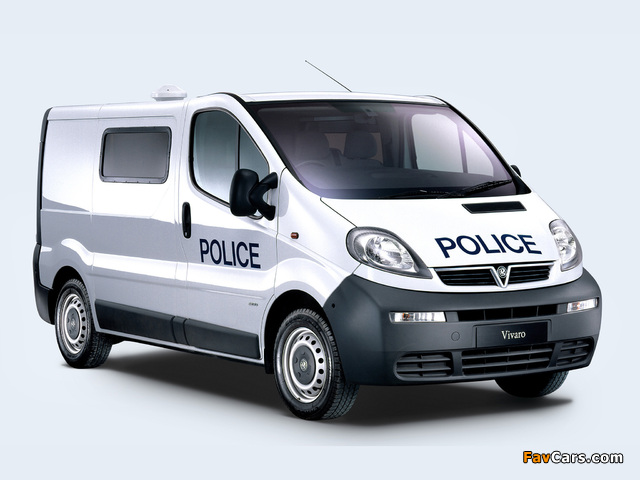 Vauxhall Vivaro Police 2002–06 photos (640 x 480)