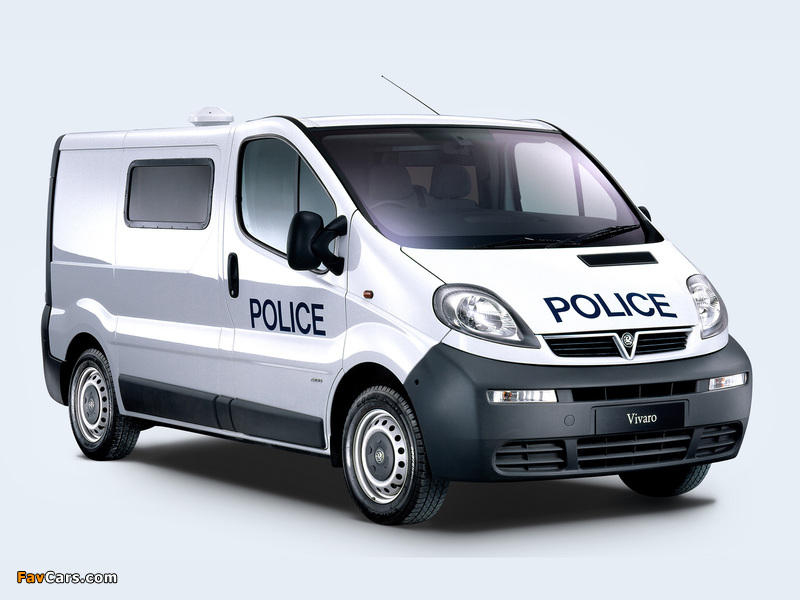 Vauxhall Vivaro Police 2002–06 photos (800 x 600)