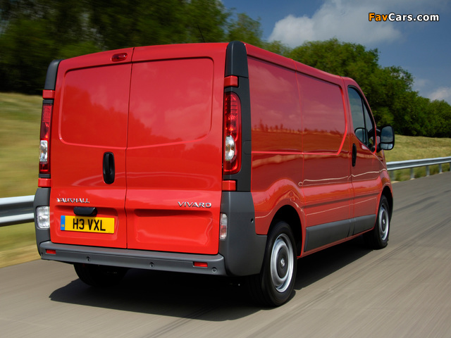 Vauxhall Vivaro Van 2006–14 wallpapers (640 x 480)