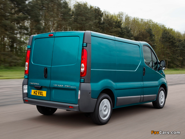 Vauxhall Vivaro Van ecoFLEX 2012–14 photos (640 x 480)