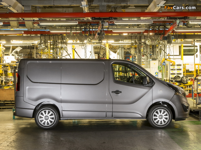 Vauxhall Vivaro Van 2014 images (640 x 480)