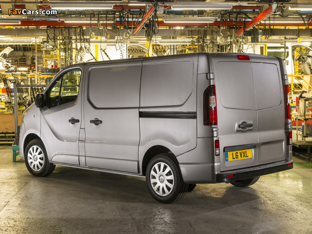 Vauxhall Vivaro Van 2014 photos (640 x 480)
