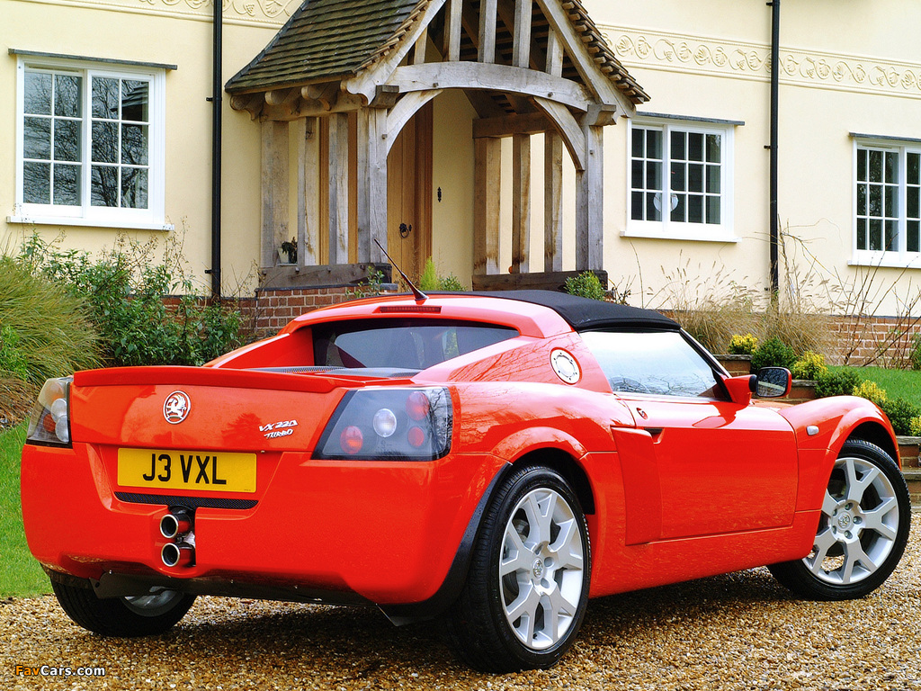 Vauxhall VX220 Turbo 2003–05 photos (1024 x 768)