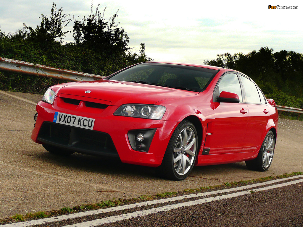 Images of Vauxhall VXR8 2007–10 (1024 x 768)