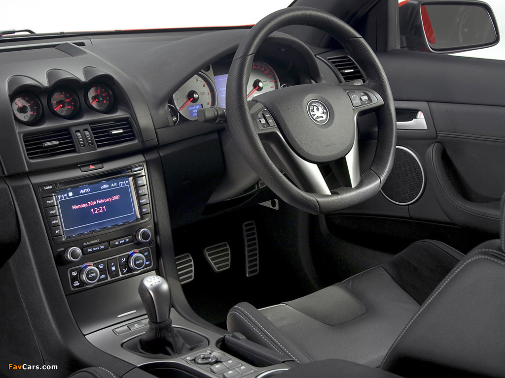 Images of Vauxhall VXR8 2007–09 (1024 x 768)