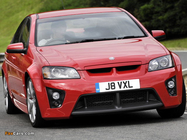 Pictures of Vauxhall VXR8 2007–09 (640 x 480)
