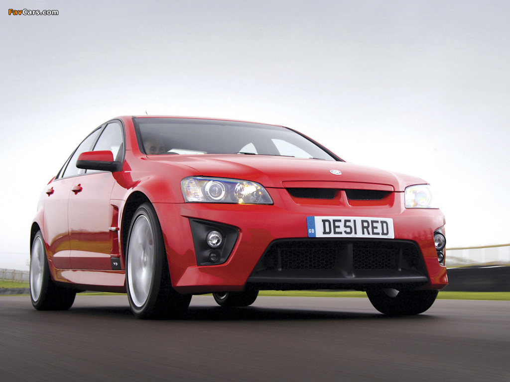 Vauxhall VXR8 2007–10 wallpapers (1024 x 768)