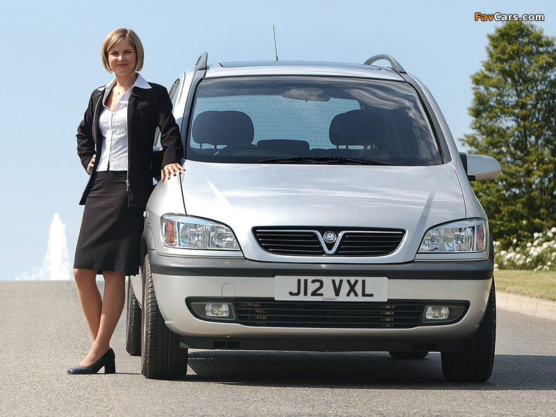 Images of Vauxhall Zafira 1999–2005 (800 x 600)