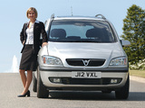 Images of Vauxhall Zafira 1999–2005