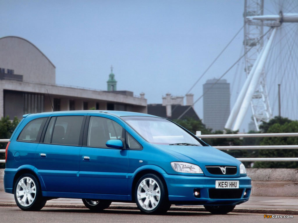 Images of Vauxhall Zafira GSi 2001–05 (1024 x 768)