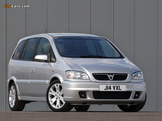 Photos of Vauxhall Zafira GSi 2001–05 (640 x 480)