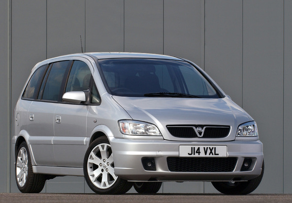 Photos of Vauxhall Zafira GSi 2001–05