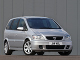 Photos of Vauxhall Zafira GSi 2001–05
